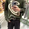 Stussy セーター ロゴ ブラック