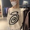 Stussy セーター ロゴ ブラック