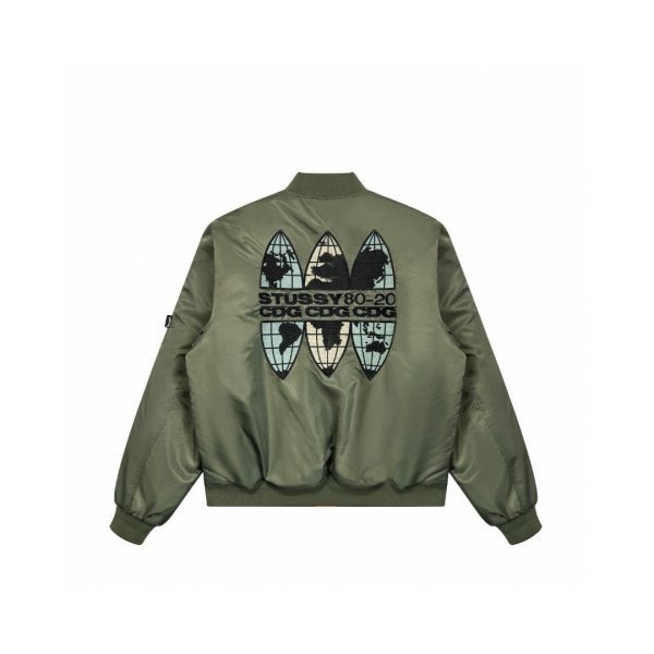 Stussy x CDG MA1 JACKET