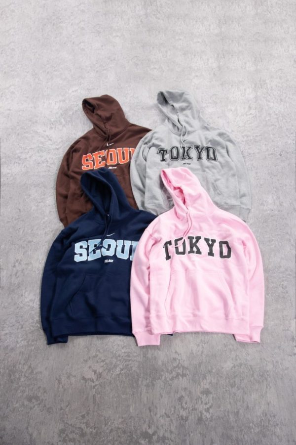 Nike×Palace パーカー SEOULプリント マルチカラー
