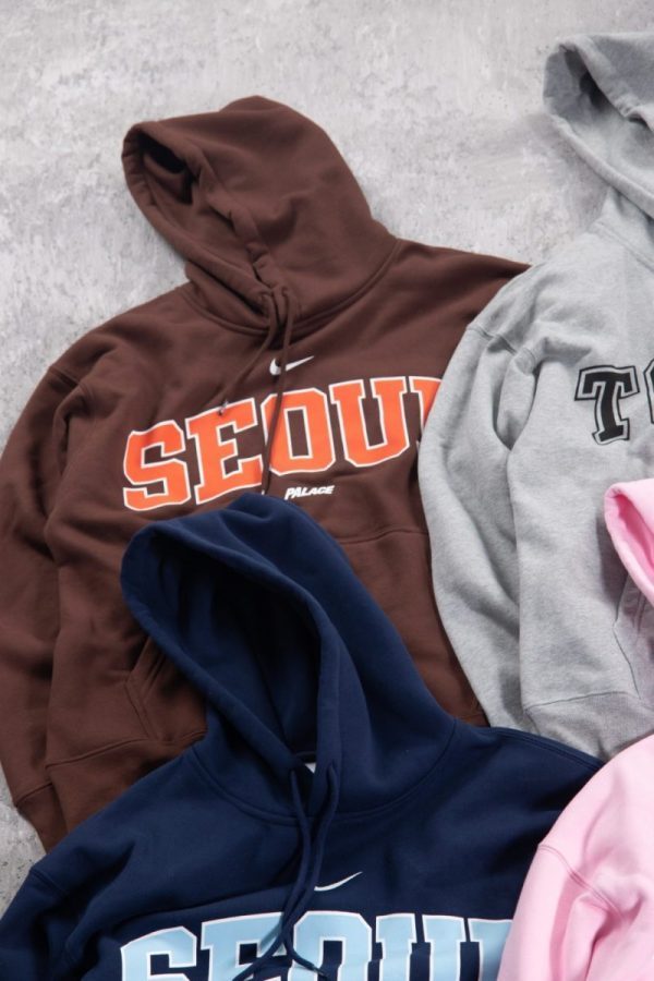 Nike×Palace パーカー SEOULプリント マルチカラー