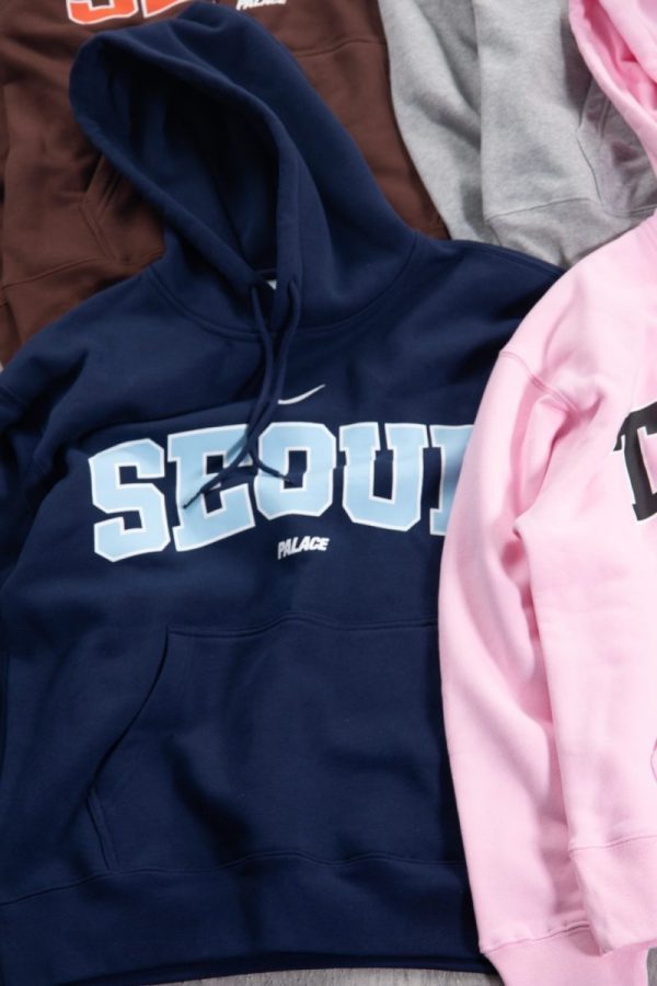 Nike×Palace パーカー SEOULプリント マルチカラー