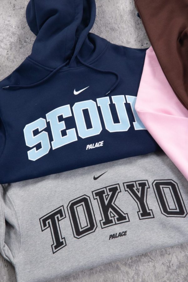 Nike×Palace パーカー SEOULプリント マルチカラー