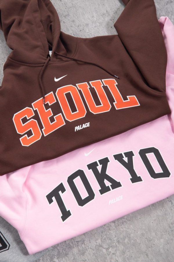 Nike×Palace パーカー SEOULプリント マルチカラー