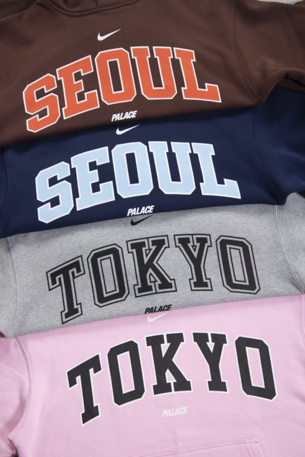Nike×Palace パーカー SEOULプリント マルチカラー