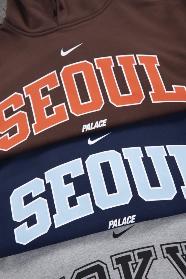 Nike×Palace パーカー SEOULプリント マルチカラー