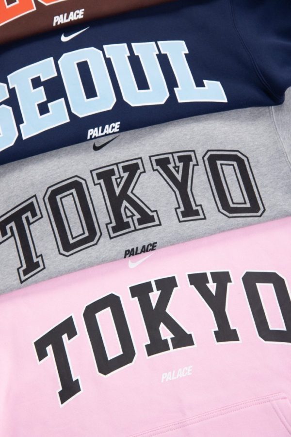 Nike×Palace パーカー SEOULプリント マルチカラー