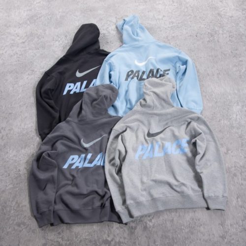 Nike×Palace パーカー 背面PALACEプリント マルチカラー