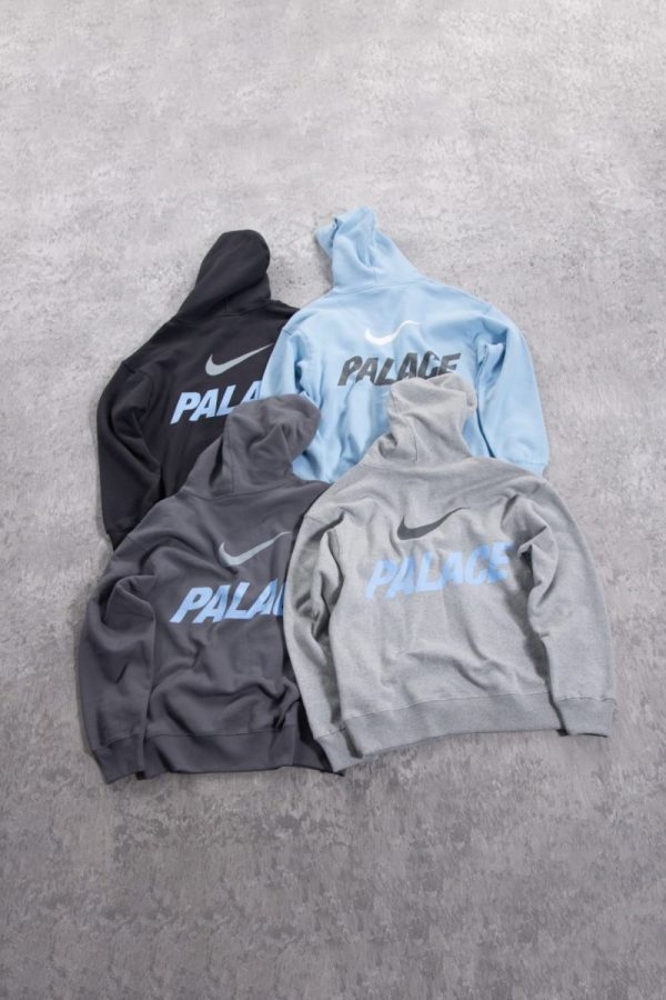 Nike×Palace パーカー 背面PALACEプリント マルチカラー