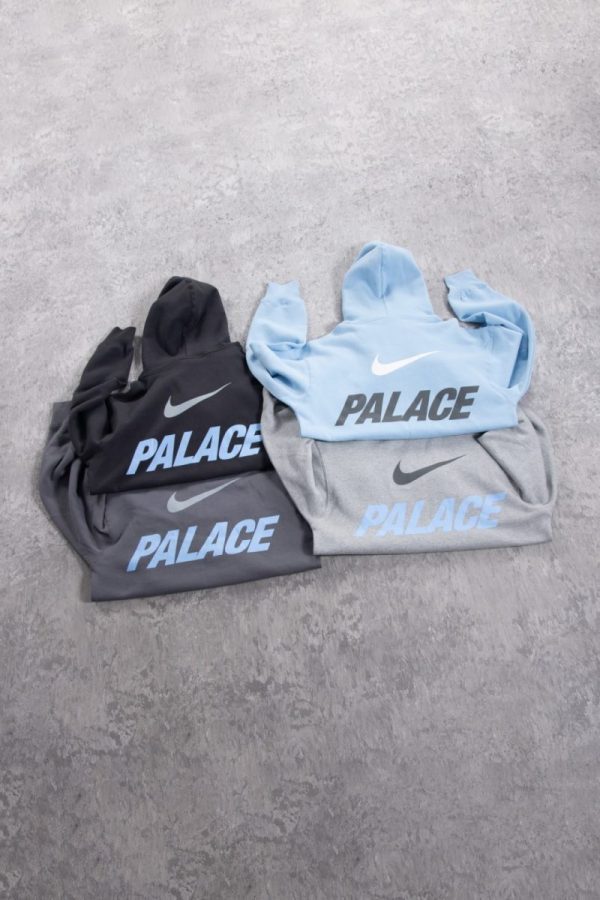 Nike×Palace パーカー 背面PALACEプリント マルチカラー