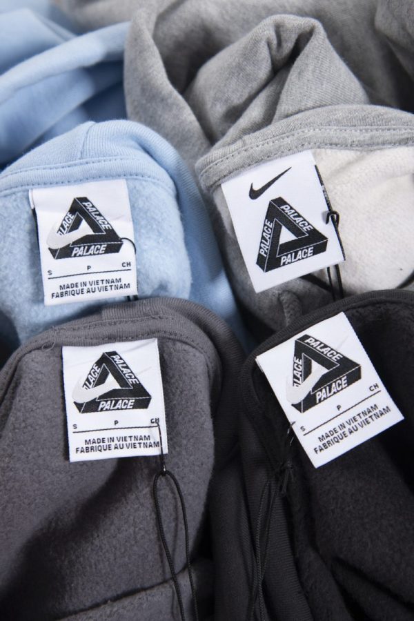 Nike×Palace パーカー 背面PALACEプリント マルチカラー