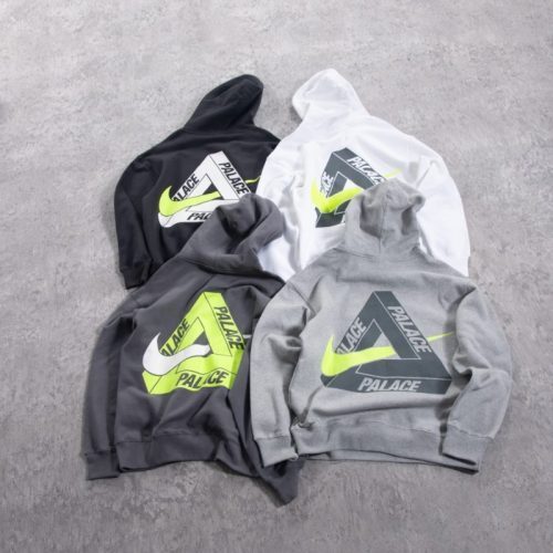 Nike×Palace パーカー トライアングルプリント マルチカラー