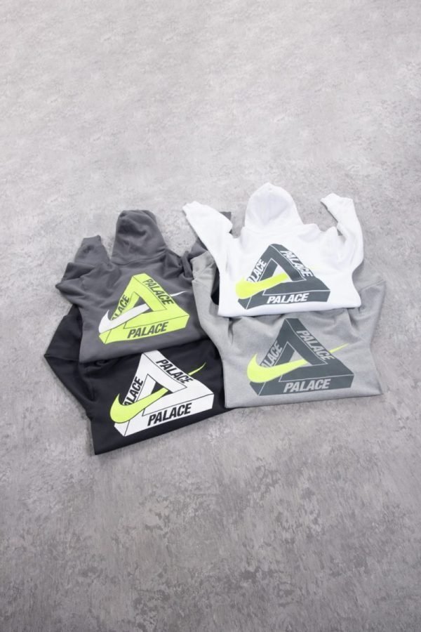Nike×Palace パーカー トライアングルプリント マルチカラー