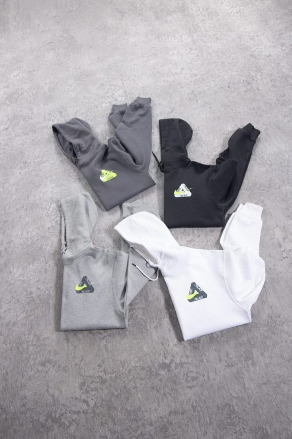 Nike×Palace パーカー トライアングルプリント マルチカラー