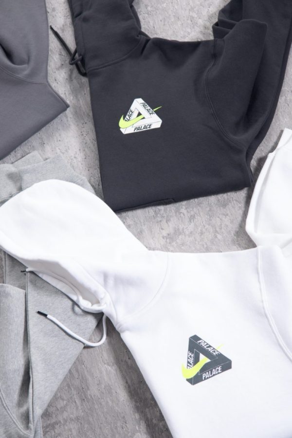 Nike×Palace パーカー トライアングルプリント マルチカラー