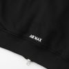 Nike ジップパーカー エアマックス刺繍 ブラック×グレー