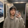 FOG×Nike パーカー 背面ボックスロゴ ベージュ×ブラック
