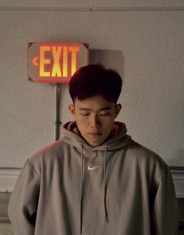 FOG×Nike パーカー 背面ボックスロゴ ベージュ×ブラック