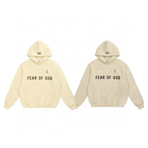 FOG×Nike スウェット FEAROFGODプリント ベージュ