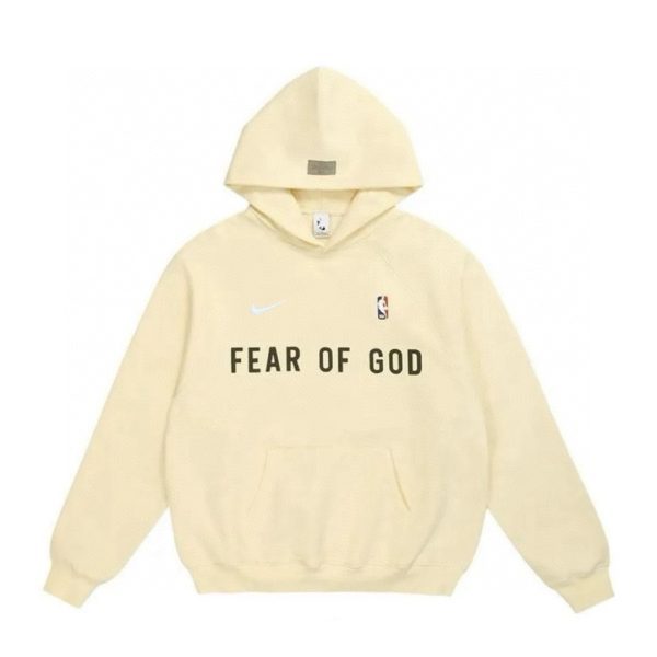 FOG×Nike スウェット FEAROFGODプリント ベージュ
