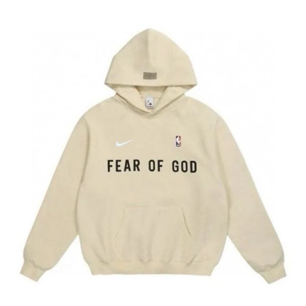 FOG×Nike スウェット FEAROFGODプリント ベージュ