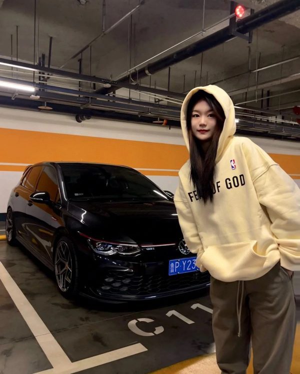 FOG×Nike スウェット FEAROFGODプリント ベージュ