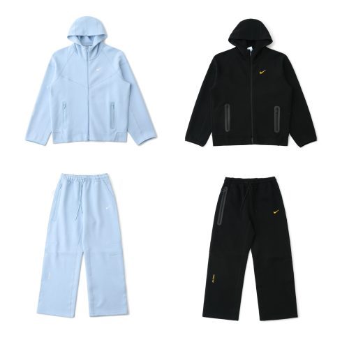 Nike トラックスーツ セット ライトブルー×ブラック