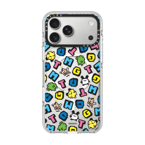 透明 Tamagotchi Jumbo Pattern Case
