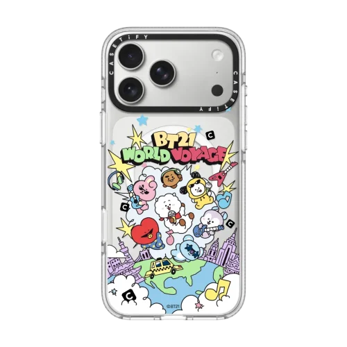 透明 BT21 Sticker Case