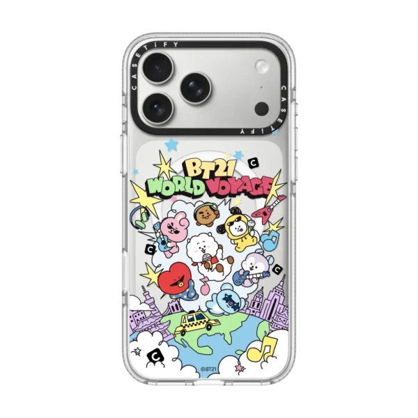 透明 BT21 Sticker Case