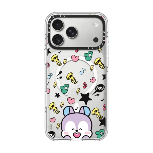 透明 BT21 Custom Case - MANG