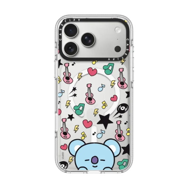透明 BT21 Custom Case - KOYA