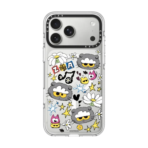 透明 ZO&FRIENDS Sticker Case