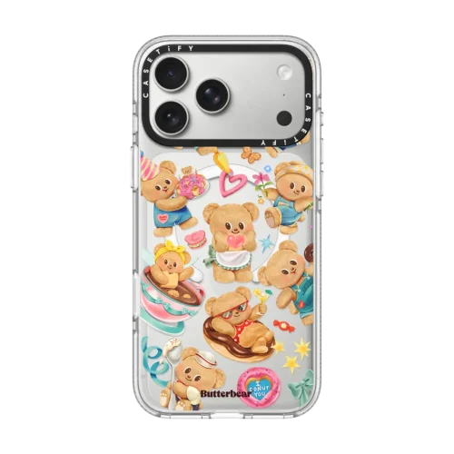 透明 Butterbear Stickermania Case