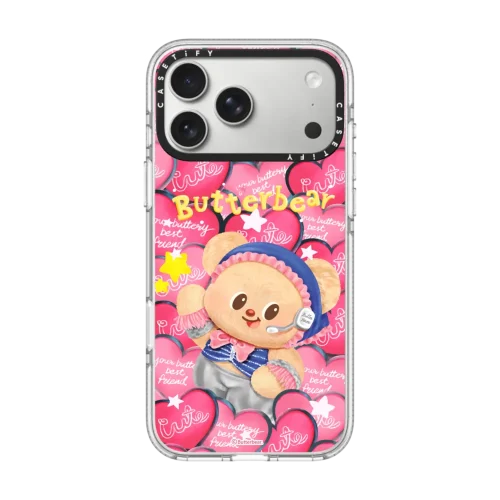 透明 Butterbear at 8PM Case