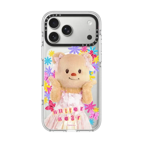 透明 Butterbear Daily Mood Case