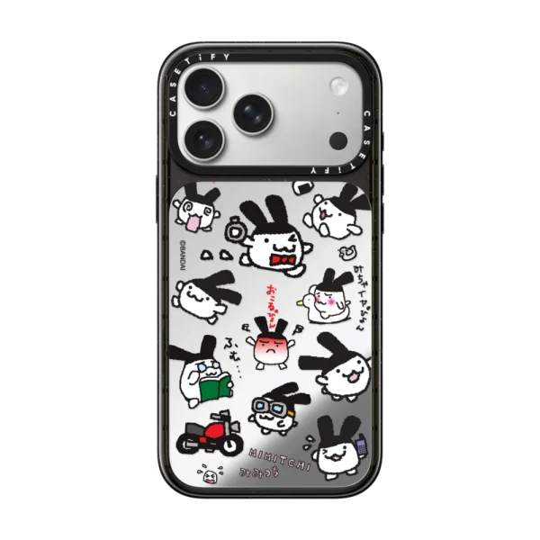 镜面 Tamagotchi Mimitchi Medley Pattern Case