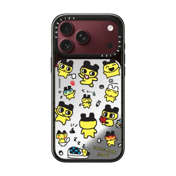 镜面 Tamagotchi Mametchi Medley Pattern Case