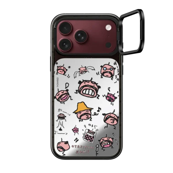 镜面相机 Tamagotchi Oyajitchi Medley Pattern Case