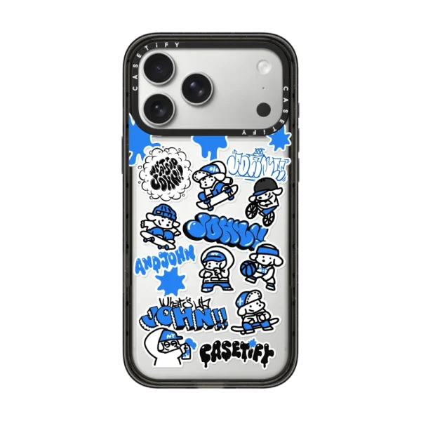 黑框 Mini JOHN (Sticker Mania)