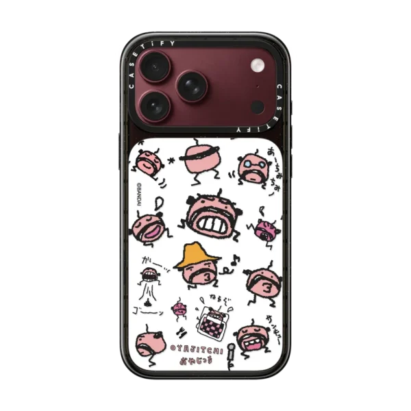 黑框 Tamagotchi Oyajitchi Medley Pattern Case
