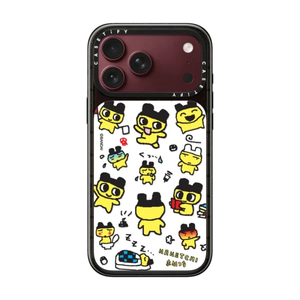 黑框 Tamagotchi Mametchi Medley Pattern Case