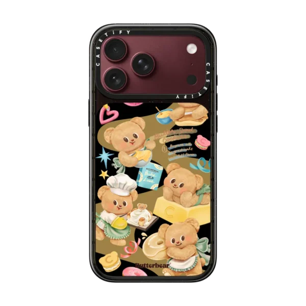 黑框 Butterbear Baking Time Case