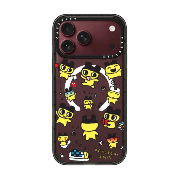 黑框磁吸 Tamagotchi Mametchi Medley Pattern Case