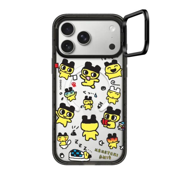 黑框磁吸相机 Tamagotchi Mametchi Medley Pattern Case